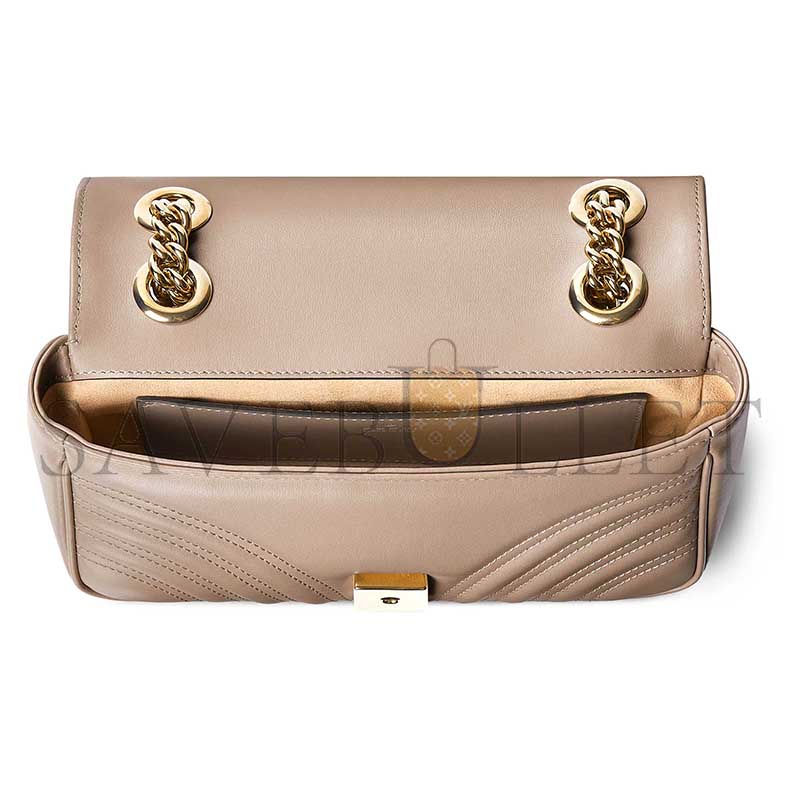 GUCCI MARMONT SMALL MATELASSE SHOULDER BAG 443497 (26*15*7cm)